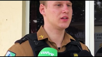 Aspirante da PM dá detalhes sobre homem que foi preso com arma de fogo em hotel de Cascavel