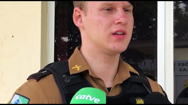 Aspirante da PM dá detalhes sobre homem que foi preso com arma de fogo em hotel de Cascavel