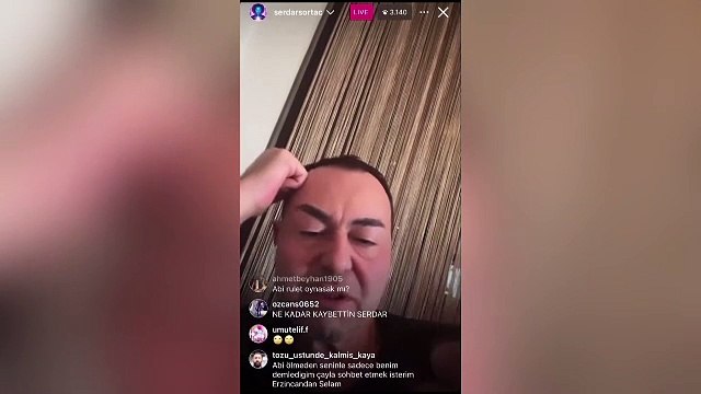 Canlı yayına sarhoş çıkan Serdar Ortaç, CHP ve Tarkan'a küfür etti