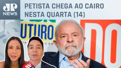 Dantas e Amanda Klein comentam viagem de Lula ao Egito