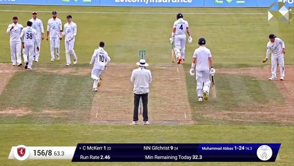 Mohammad Abbas 7 Wickets in a Match for Hampshire in County Championship 2022.