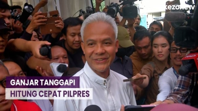Tanggapi Hitung Cepat Pilpres 2024, Ganjar: Tunggu Hasil Resmi KPU