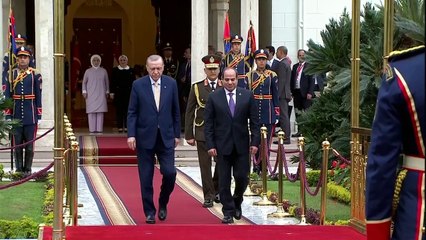 السيسي يستقبل إردوغان في القاهرة