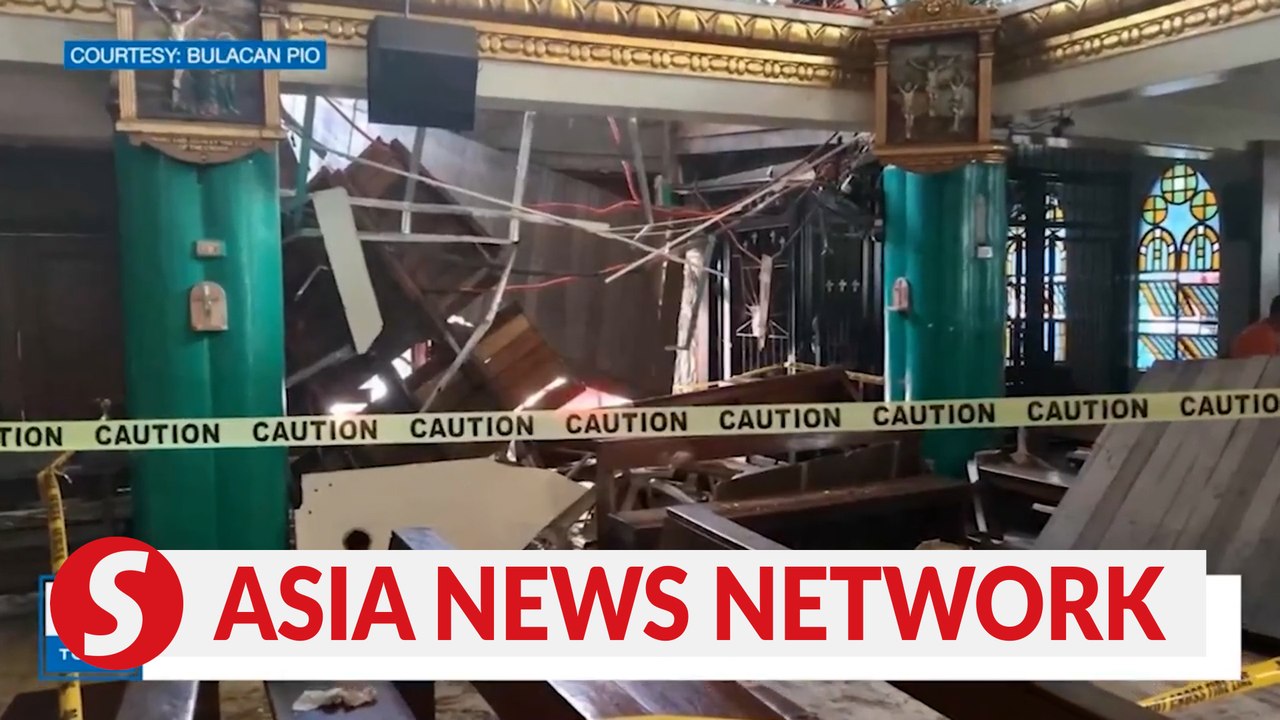 Philippine Inquirer | One dead, 63 injured in Bulacan church collapse