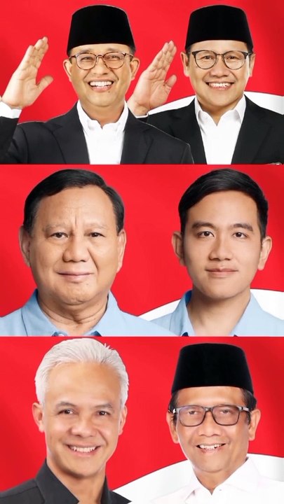 Quick  Pilpres 2024 Versi Beberapa lembaga Survei.