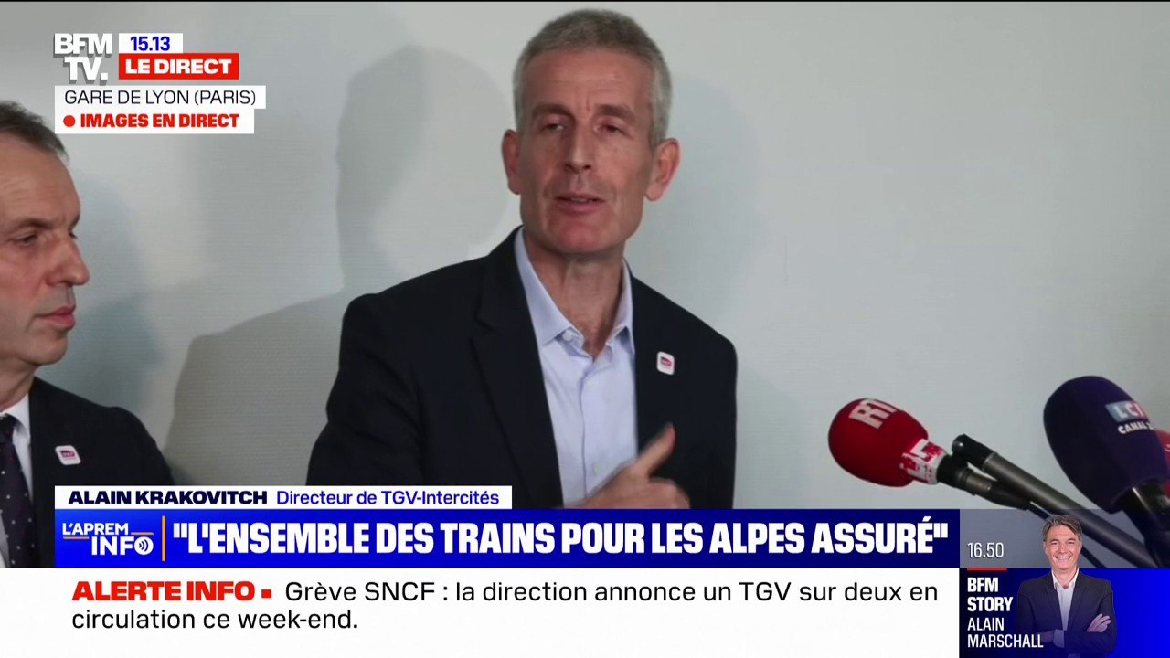 TGV Inoui ou Ouigo, Intercités, trains internationaux: les prévisions de la SNCF pour la grève de ce week-end