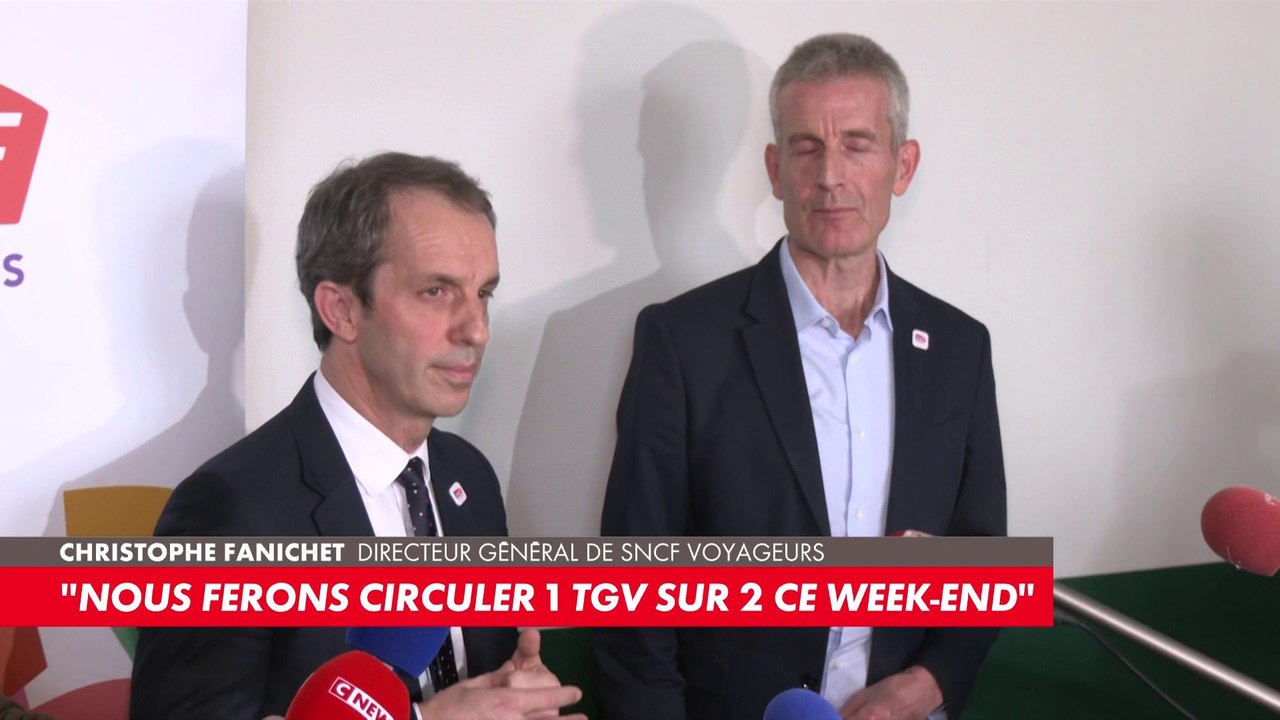 Christophe Fanichet, directeur général de SNCF...