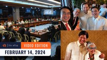 Rappler's highlights: Charter change, Senate-House rift, Apo Whang-Od | The wRap | February 14, 2024