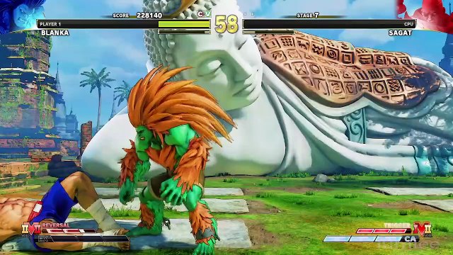 Street Fighter V Story & Arcade {SF2-SFA} - Blanka P1 (Jap. Ver)