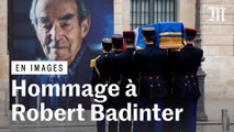 « Votre nom devra s’inscrire au Panthéon » : retour en images l'hommage national à Robert Badinter