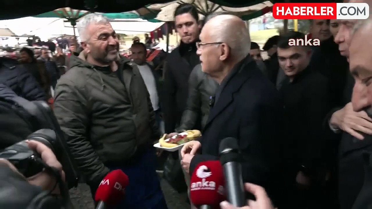 Mansur Yavaş Şentepe Pazaryeri'nde Esnaf ve Yurttaşla Buluştu