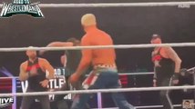 Dominik mysterio got his ass kicked by Cody Rhodes and the OC at Road to Wrestlemania - WWE Live