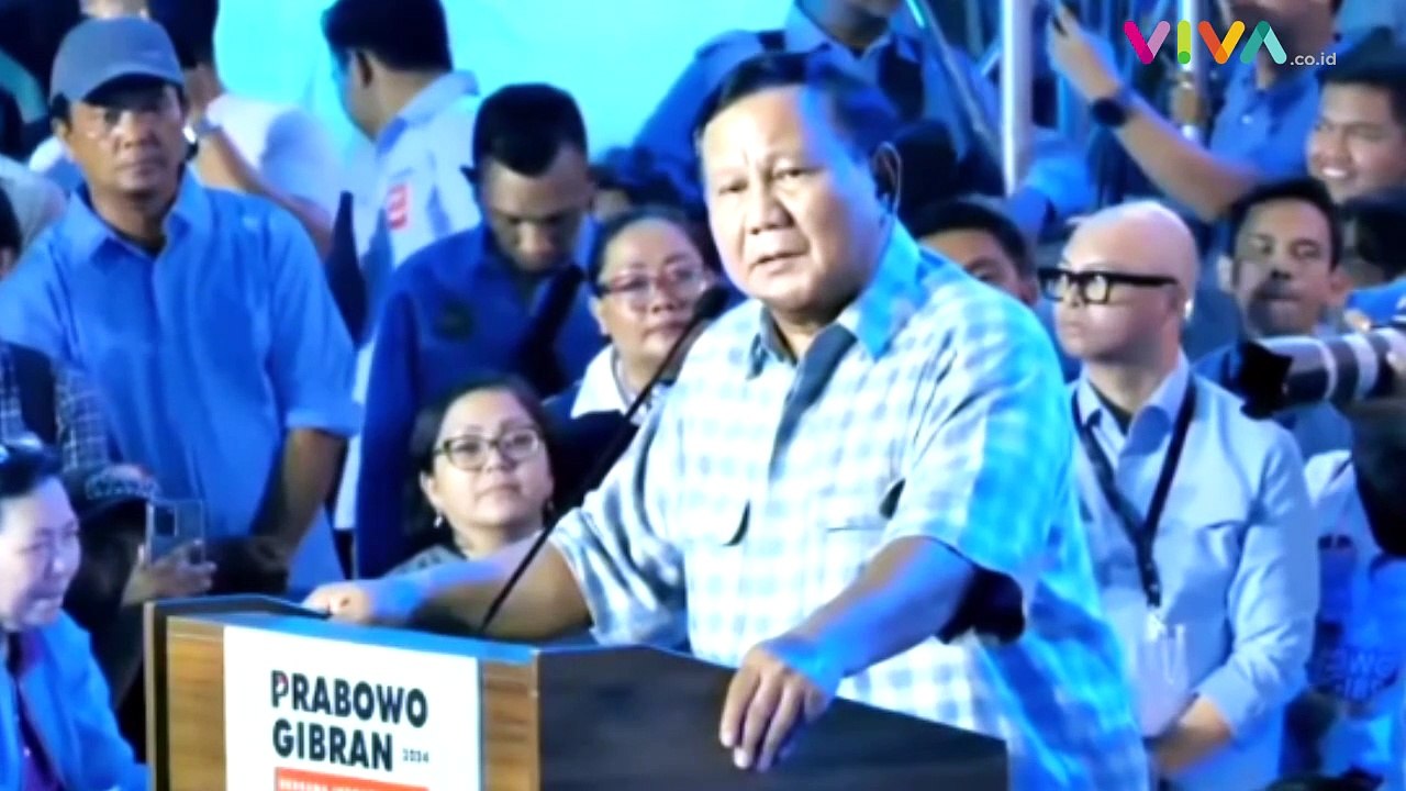 Raup Suara Tertinggi, Prabowo Wanti-wanti Pendukungnya