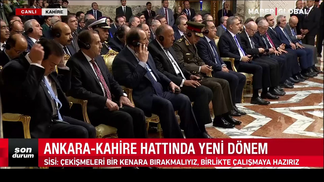 Cumhurbaşkanı Erdoğan ve Mısır Cumhurbaşkanı Sisi'den İsrail'e çağrı