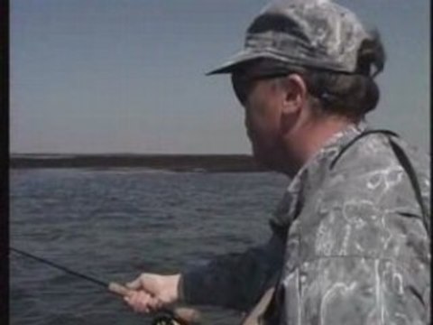 Techniques de peche a la mouche en mer