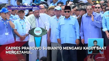 Prabowo Ngaku Kaget SBY Jalan Kaki 7 Km Saat Ikuti Kampanye Akbar di GBK: Penghormatan!
