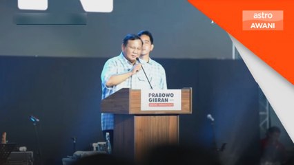 PEMILU 2024: Prabowo Subianto selesa di hadapan dalam kiraan pantas