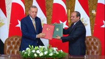 Cumhurbaşkanı Erdoğan ile Mısır Cumhurbaşkanı Sisi görüştü