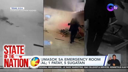 Kotse, pumasok sa emergency room ng ospital; 1 patay, 5 sugatan | SONA
