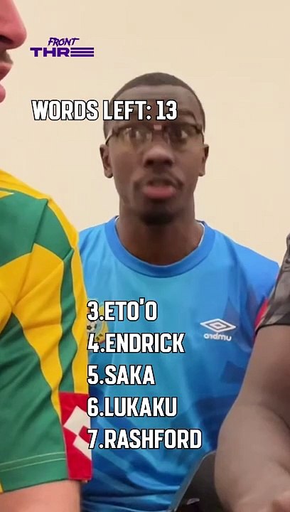IMPOSSIBLE 20 WORDS CHALLENGE_ GUESS the FOOTBALLERS⚽️  #football #soccer #footballchallenge