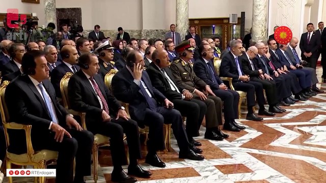 Erdoğan ve Sisi'den ortak açıklama: Görüşmeye Gazze damga vurdu, Sisi nisanda Türkiye'ye geliyor