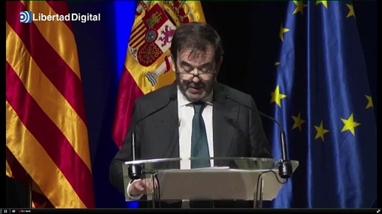 El presidente del CGPJ arremete contra los políticos y defiende la independencia judicial