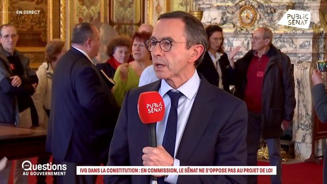 IVG dans la Constitution : Bruno Retailleau annonce des amendements en séance