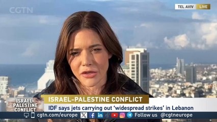 IDF says jets carrying out ‘widespread strikes’ in Lebanon