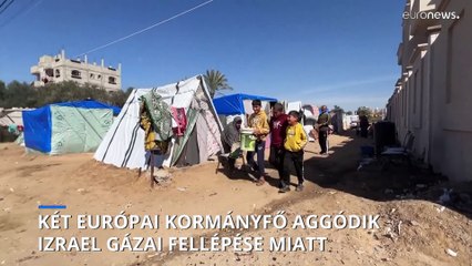 Spanyolország és Írország a gázai háború miatt az EU és Izrael közötti megállapodás "sürgős felülvizsgálatára" szólít fel