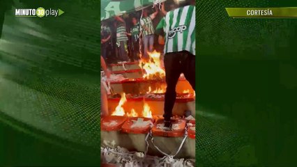 Fico anuncia las sanciones producto del incendio en la tribuna sur del Atanasio