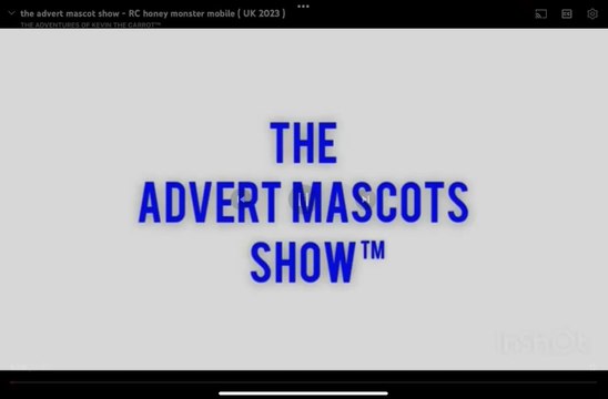 Carrot Motion And Chay016 Productions: The Advert Mascot Show Honey Monster Mobile RC Toy (not a real toy)