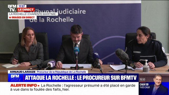 L'interpellation s'est avérée difficile : Le procureur de la République revient sur l'agression au couteau d'un policier au sein du commissariat de La Rochelle