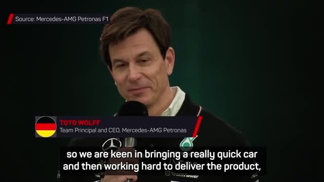 Wolff keen to give Hamilton a fast car in last year at Mercedes