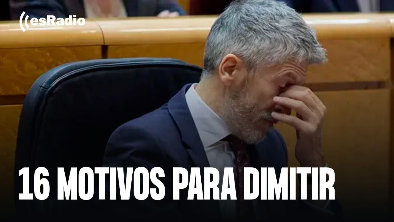 Los escándalos de Marlaska: Dieter recuerda 16 motivos del ministro para haber dimitido ya