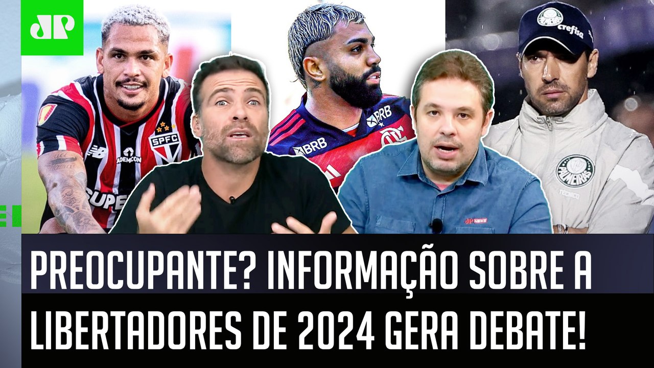 "A CHANCE DE ISSO DAR CONFUSÃO É GIGANTESCA! A INFORMAÇÃO é que..." Libertadores PROVOCA DEBATE!