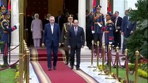 الرئيس عبد الفتاح السيسي يستقبل نظيرة التركي ويعقدان جلسة مباحثات ثنائية