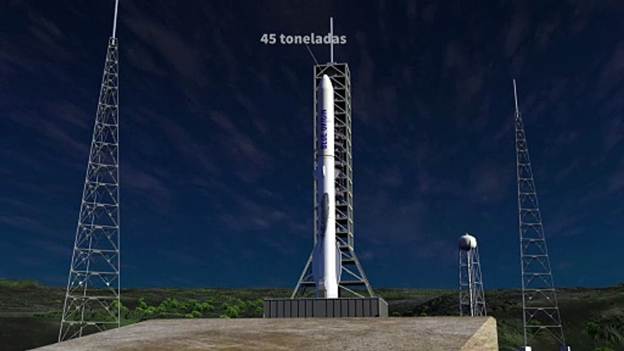 El cohete New Glenn de Blue Origin