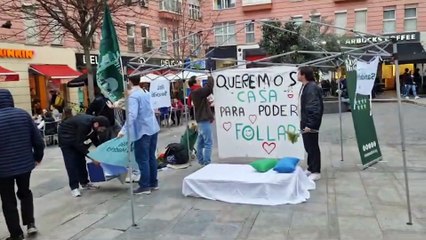 Más Madrid exige a los gobiernos de Sánchez y Ayuso "una casa para poder follar"