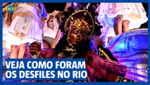 Carnaval do Rio 2024: Veja como foram os desfiles das escolas de samba