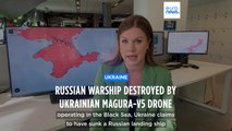 Here's what to know about the naval drones Ukraine uses to sink Russian ships in the Black Sea