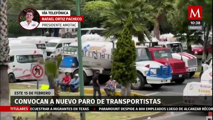 "La Guardia Nacional se hace tonta y SICT queda a deber": AMOTAC sobre paro de transportistas