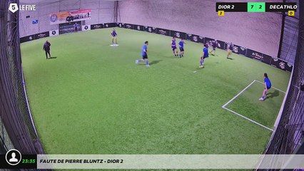 Faute de Pierre BLUNTZ - DIOR 2