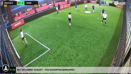 But de Ambre  Auguet  - Pas Si Saintes Germaines