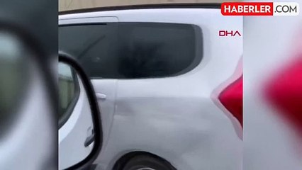 İzmir'de Uyuşturucu Kullanan Sürücü Kameraya Yakalandı