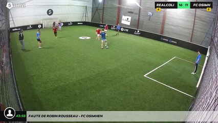 Faute de Robin Rousseau - FC OSIMHEN