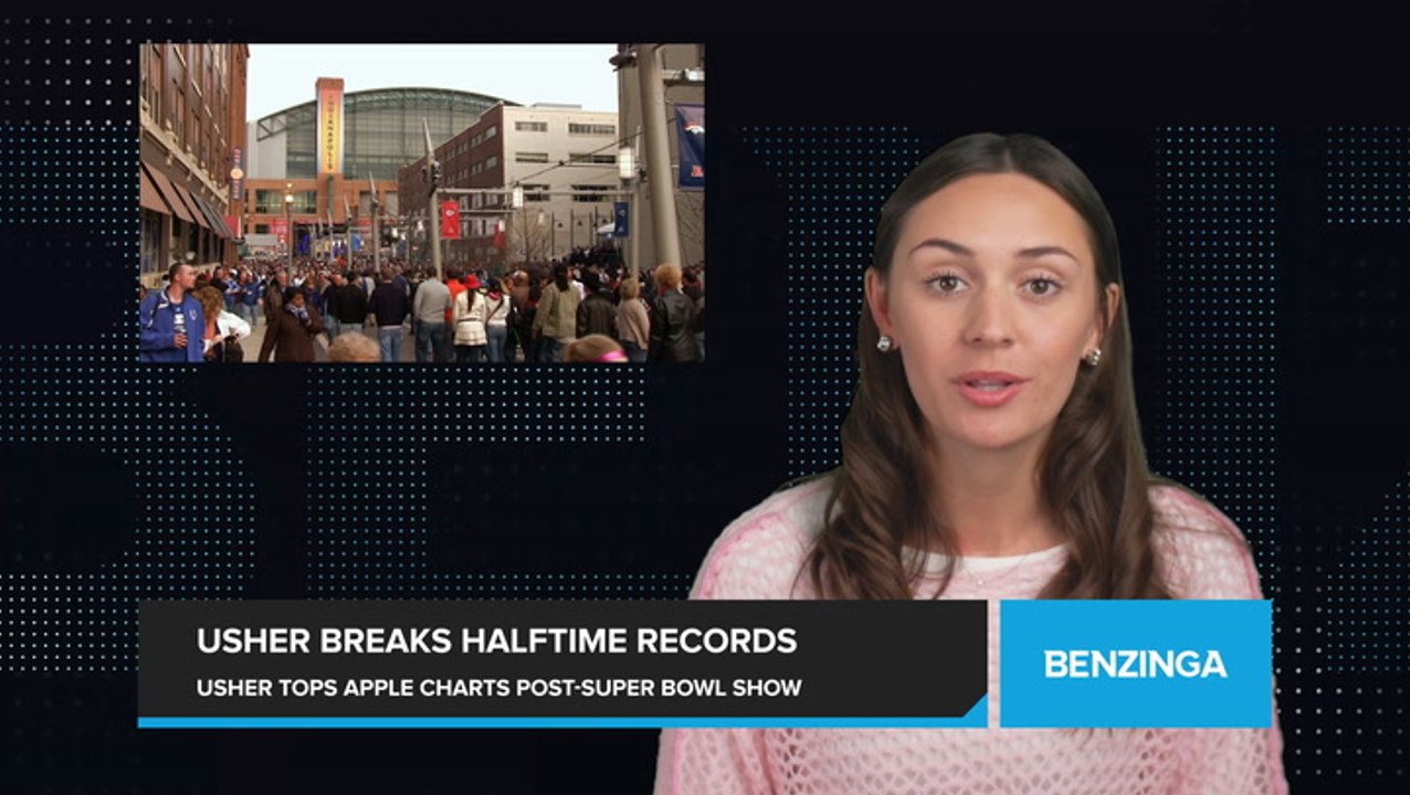 Usher's Super Bowl LVIII Halftime Show Breaks Viewership Record with