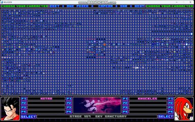 Pyrusverse MUGEN: Nitro vs Knuckles