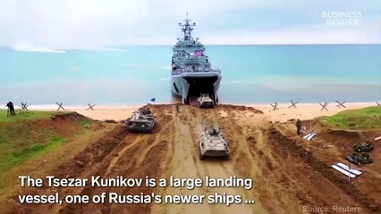 Video of Russian naval ship explosion shows a much-needed win for Ukraine