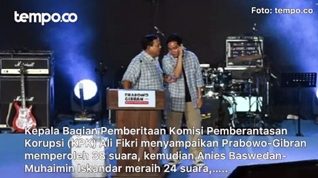 Populi Center Akhiri Hitung Cepat, Prabowo-Gibran Unggul 59,20 Persen Suara
