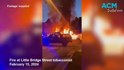 Little Bridge street tobacco shop fire - The Courier - February 15 2024